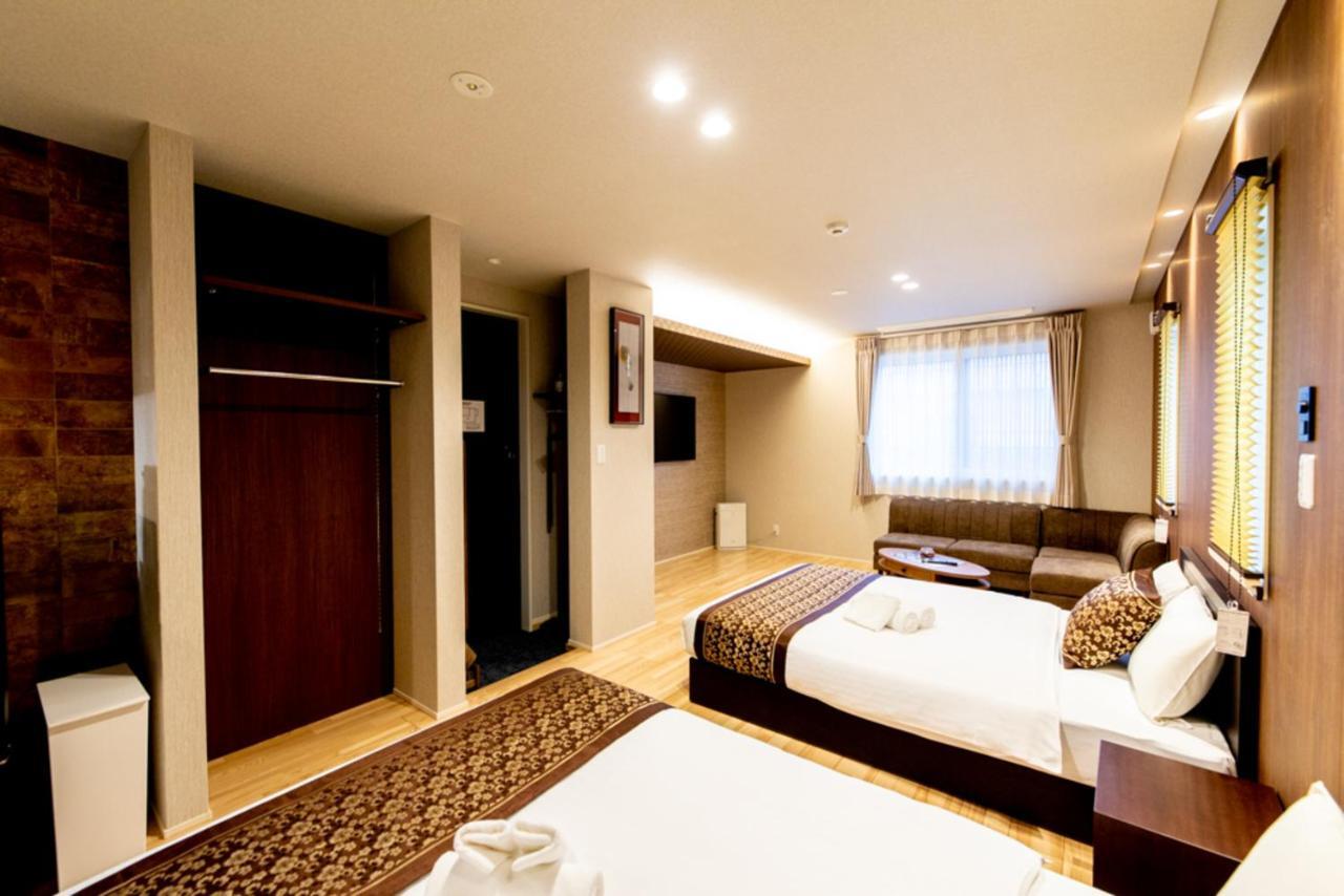 Grand Base Hiroshima Hikarimachi Aparthotel Exteriör bild