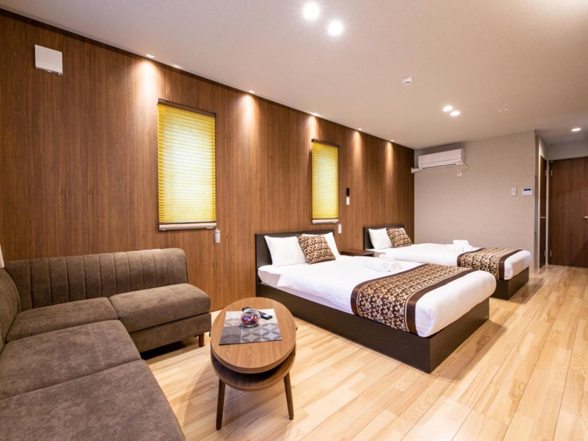 Grand Base Hiroshima Hikarimachi Aparthotel Exteriör bild