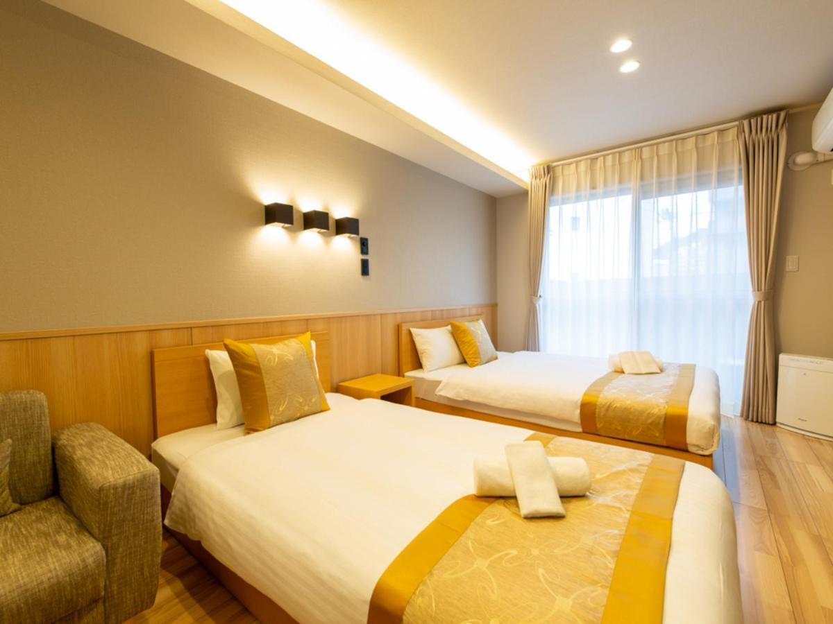 Grand Base Hiroshima Hikarimachi Aparthotel Exteriör bild