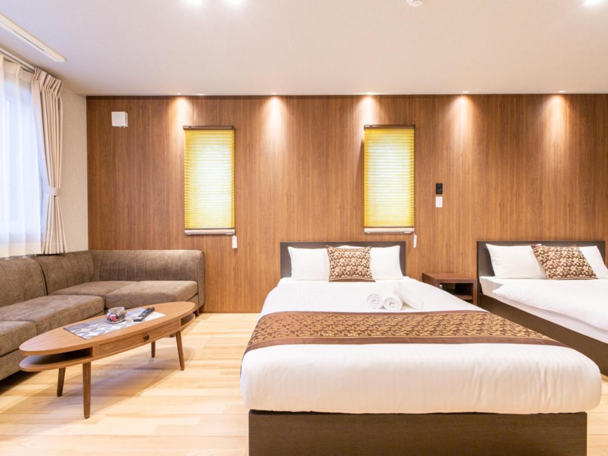Grand Base Hiroshima Hikarimachi Aparthotel Exteriör bild