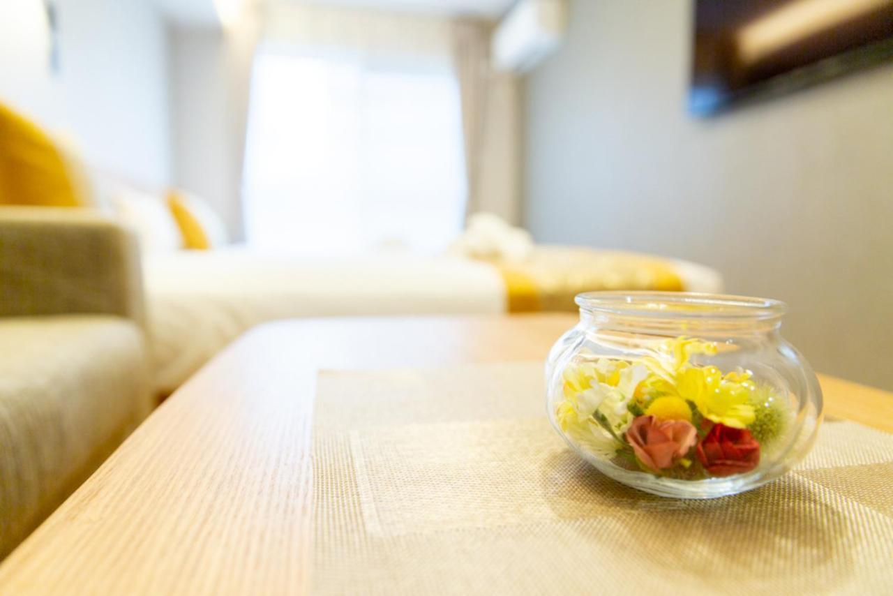 Grand Base Hiroshima Hikarimachi Aparthotel Exteriör bild