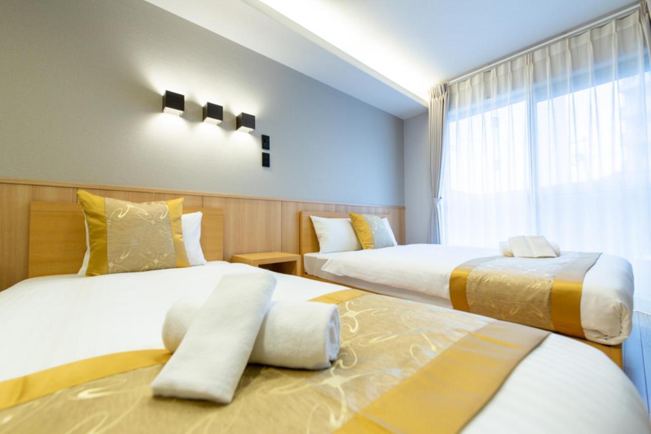 Grand Base Hiroshima Hikarimachi Aparthotel Exteriör bild