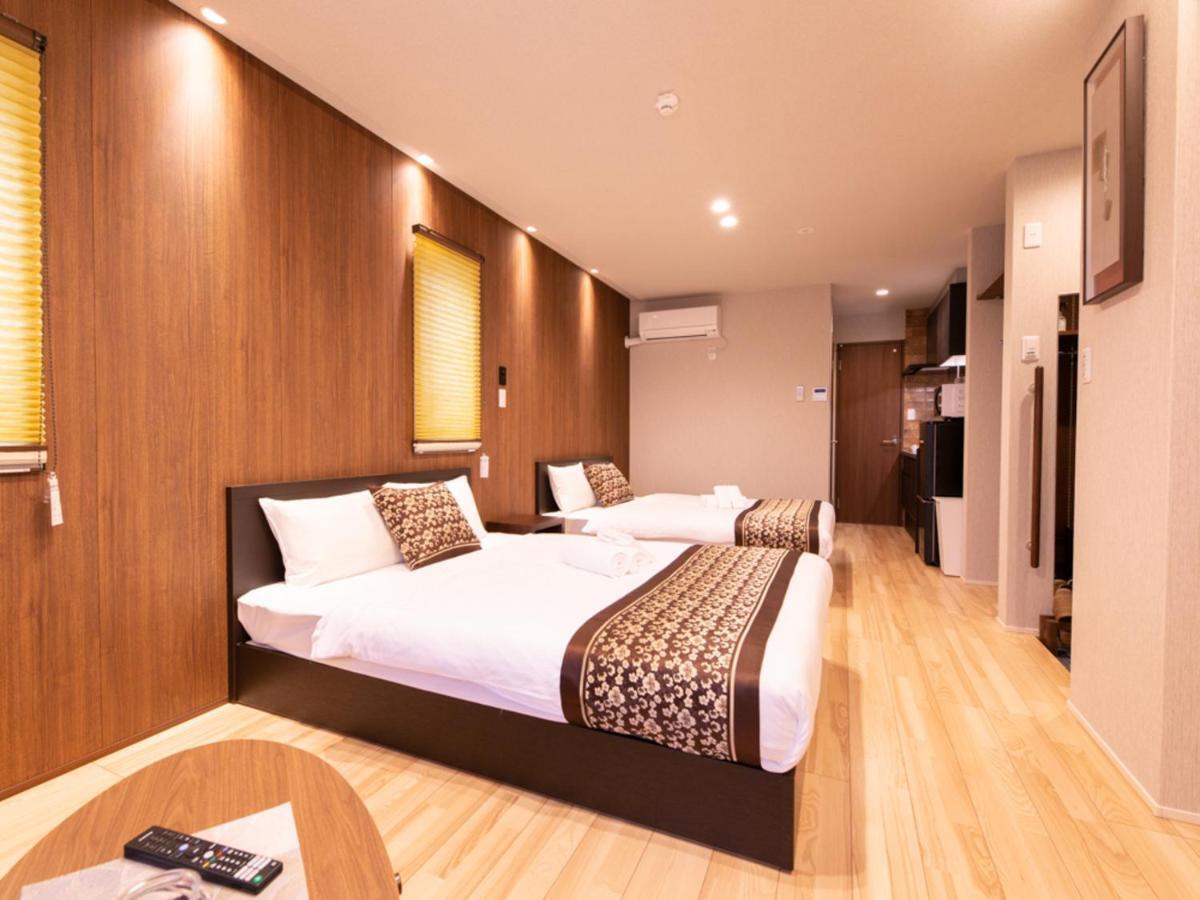 Grand Base Hiroshima Hikarimachi Aparthotel Exteriör bild